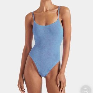 Hunza G Cornflower Suit